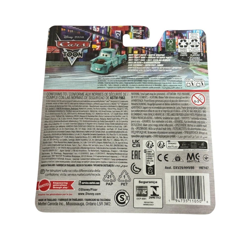 Disney Pixar Cars Auto Tokyo Takel 1:55