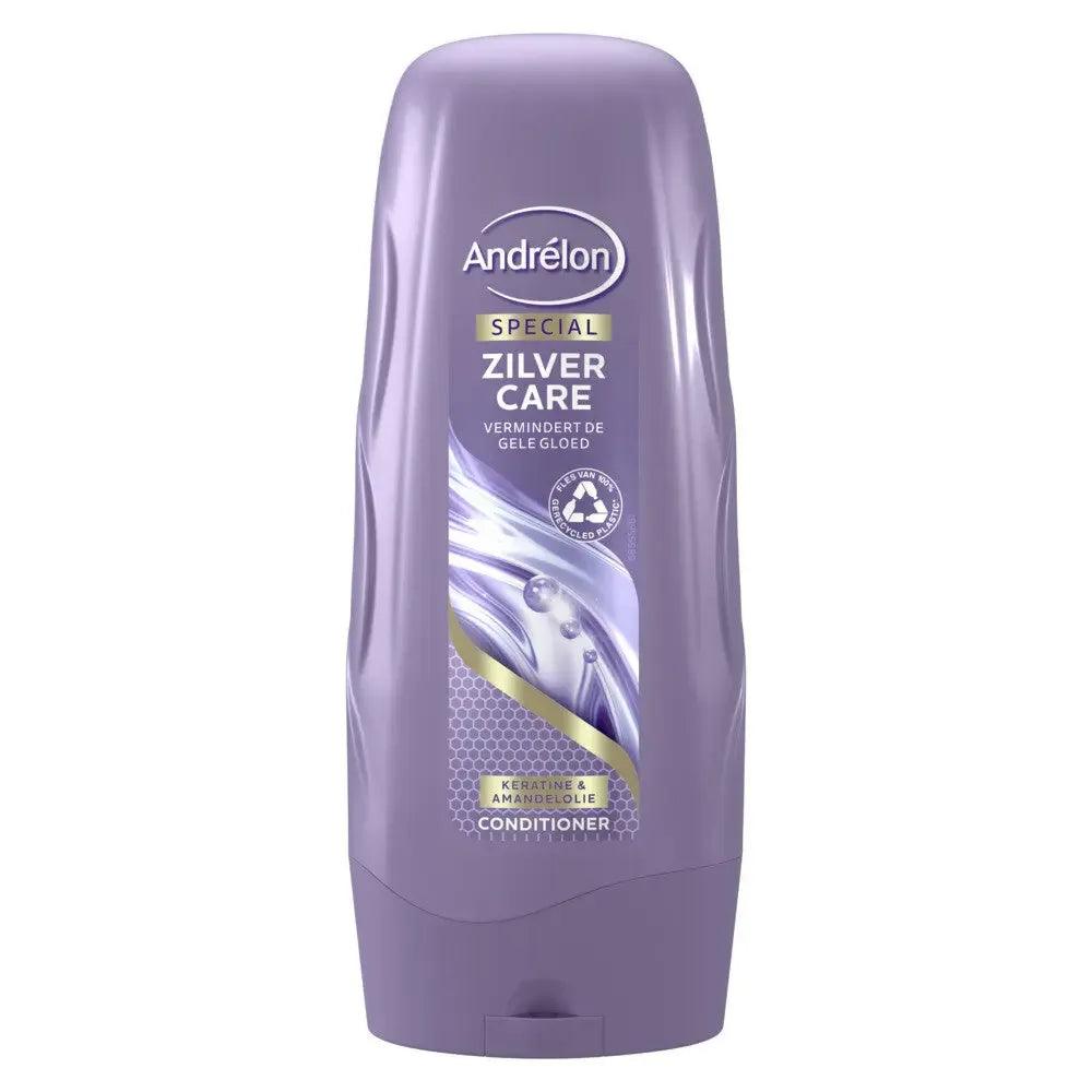 Andrélon Conditioner Zilver Care 300 ml - conditioner voor grijs en wit haar - K Drogerie