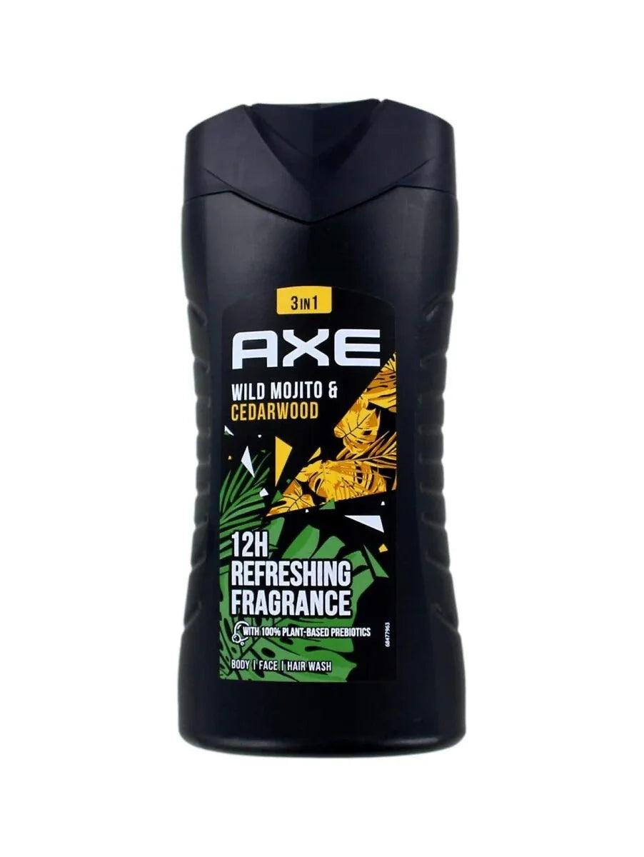 Axe-3-in-1-Douchegel-Wild-Mojito-Cedarwood-250-ml - K Drogerie