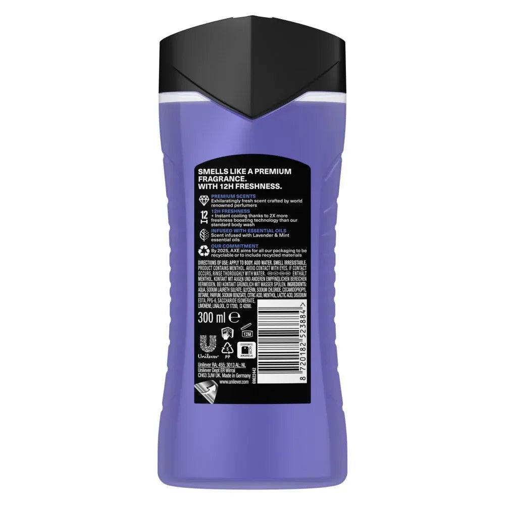 AxeDouchegelBlueLavender300ml2 - K Drogerie