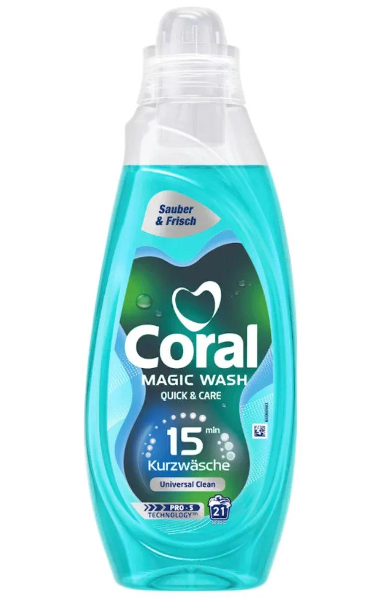 CoralQuickwashSpringBlossomVloeibaarWasmiddel21wasbeurten - K Drogerie