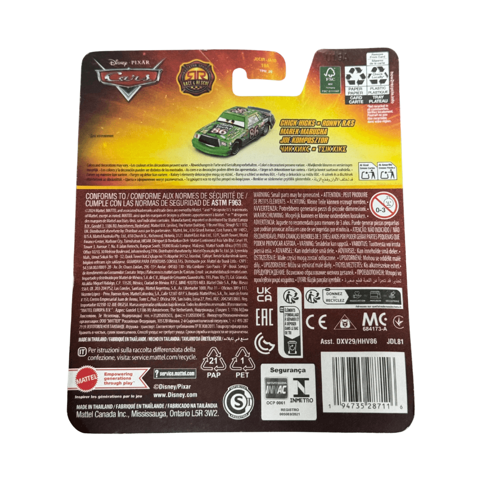 Disney_Pixar_Cars_Auto_Chick_Hicks_155_7a9b470d-934e-4feb-bd36-d1aaf74abe5c - K Drogerie