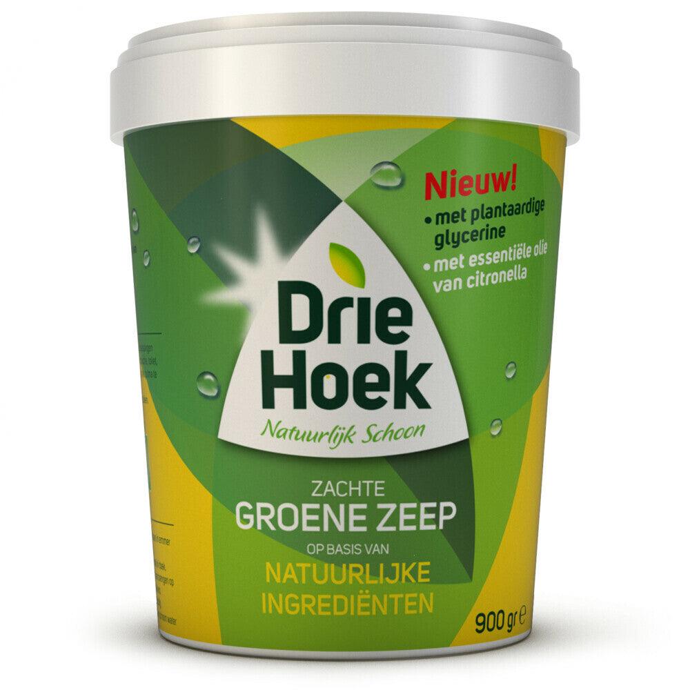 DriehoekGroeneZeep900gr - K Drogerie