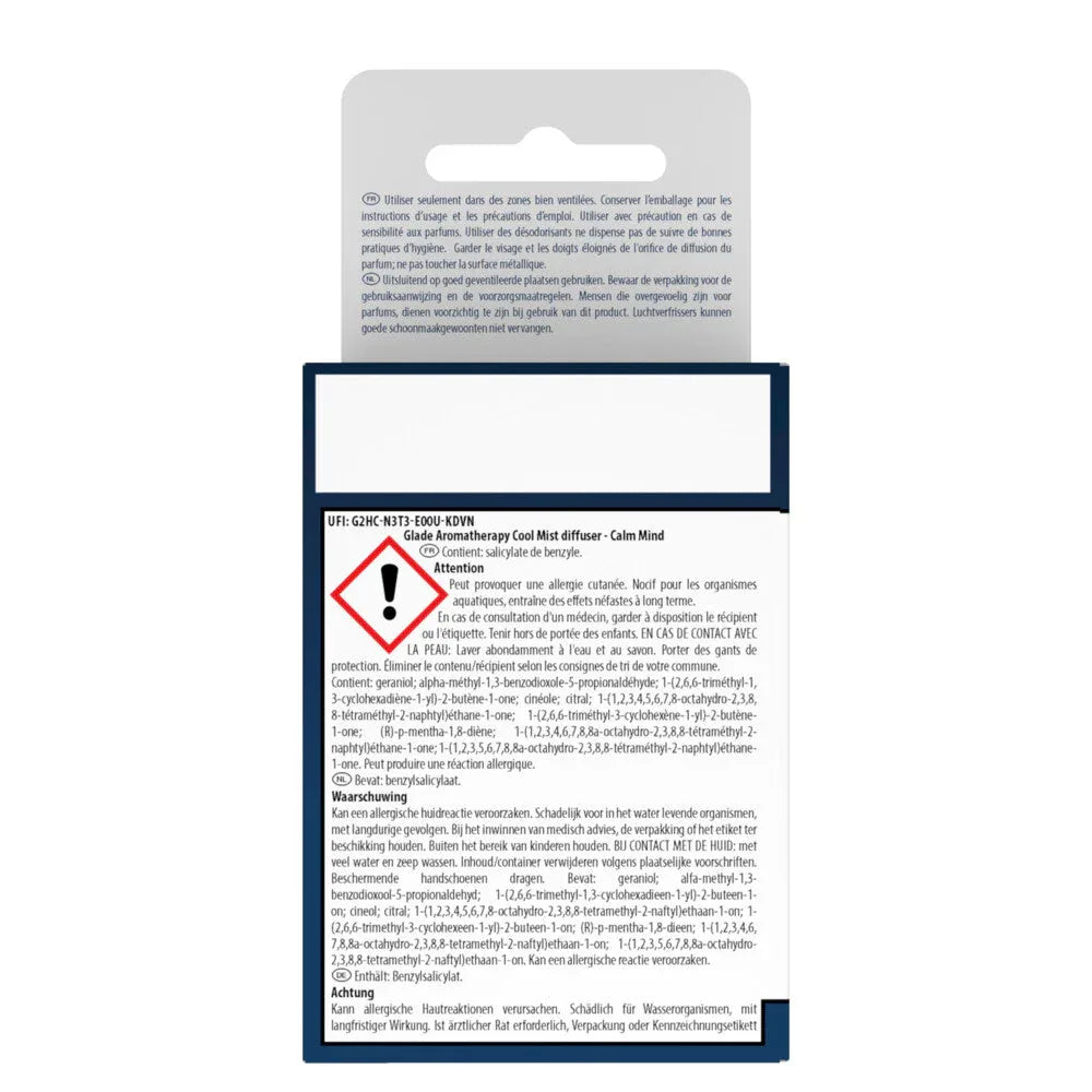 Glade Geurverspreider Aromatherapy Cool Mist Navul Calm Mind 17,4 ml - K Drogerie