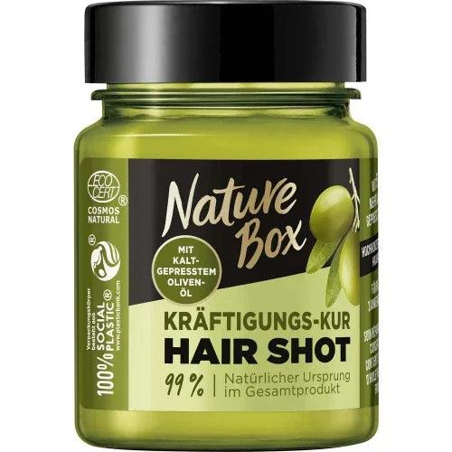Nature Box Olijf Haar Shot 60 ml - intensieve haarverzorging met olijfolie