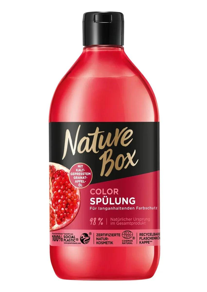 Nature Box Granaatappel Conditioner 385 ml - voedende conditioner met granaatappelolie