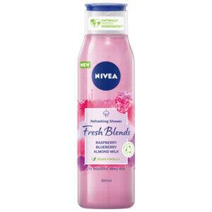 NiveaFreshBlendsDouchegelRaspberry-300ml - K Drogerie