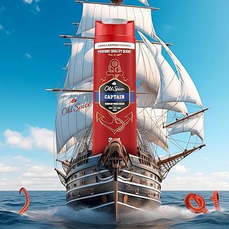 Old-spice-captain-douchegel-250-ml-2 - K Drogerie