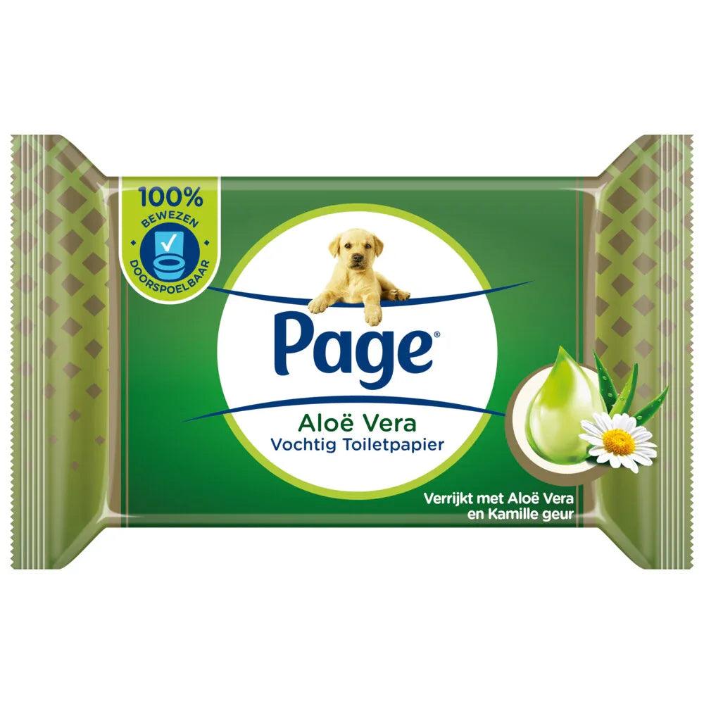 Page-Vochtig-Toiletpapier-Aloe-Vera-38-stuks - K Drogerie