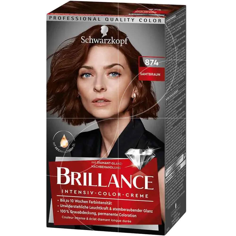 schwarzkopf-coloration-brillance-874-brun-velours - K Drogerie