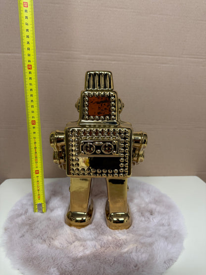 Decoratief Beeld - Robot - Keramiek - 28 cm (nieuw)