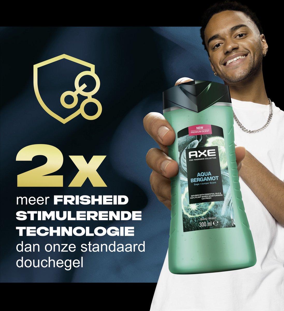 Axe Fine Fragrance Collection Aqua Bergamot Douchegel 300 ml - K Drogerie