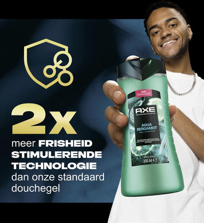 Axe Fine Fragrance Collection Aqua Bergamot Douchegel 300 ml - K Drogerie