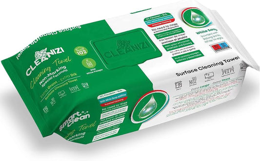 Cleanizi Schoonmaakdoekjes Met Witte Zeep Extra Groot 100 stuks