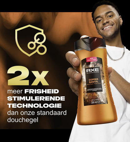 Axe Fine Fragrance Collection Copper Santal Douchegel 6 x 300 ml