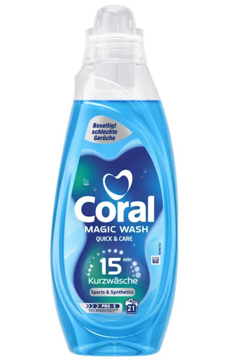 Coral Quickwash Sport & Syntetisch Vloeibaar Wasmiddel - K Drogerie