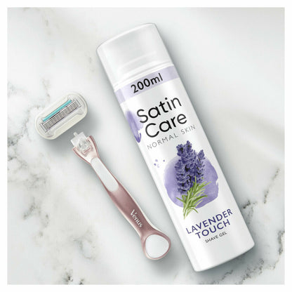 Gillette Satin Care Shaving Gel Lavender Touch 200 ml