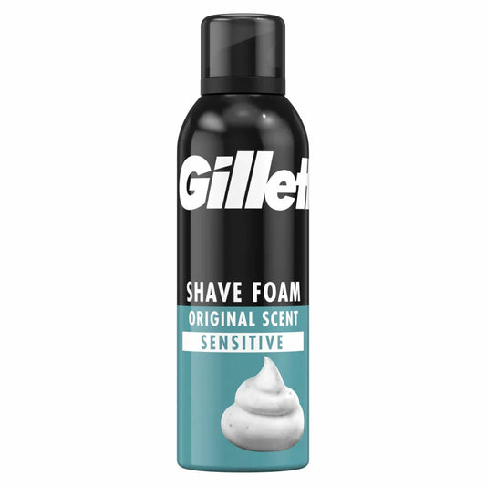 Gillette Scheerschuim Classic Sensitive 200 ml - K Drogerie