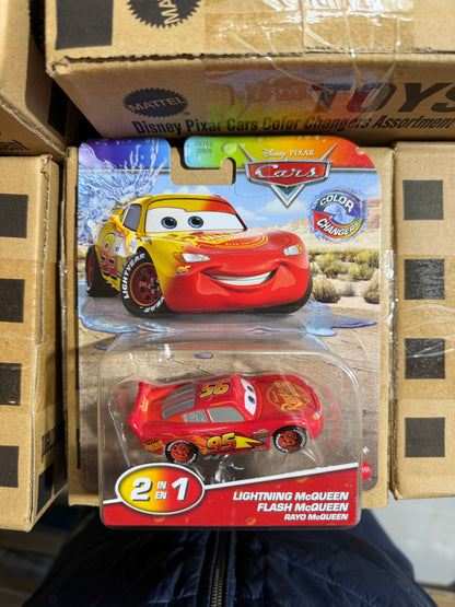 Disney Pixar Cars Color Changers Auto - Kleurveranderende Speelgoedauto - Warm & Koud Water - 8 Varianten