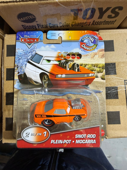 Disney Pixar Cars Color Changers Auto - Kleurveranderende Speelgoedauto - Warm & Koud Water - 8 Varianten