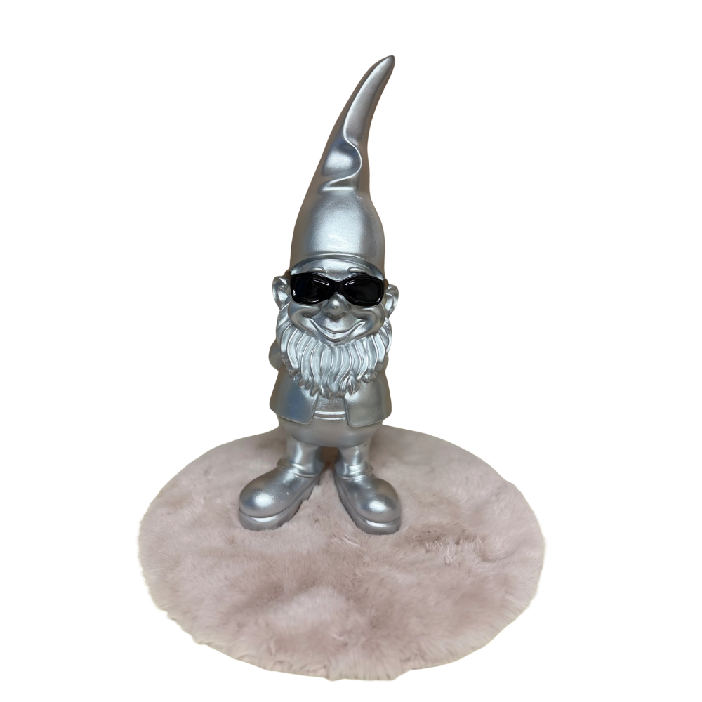 Kabouter Beeld Met Zonnebril