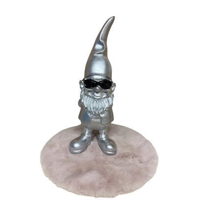 Kabouter Beeld Met Zonnebril