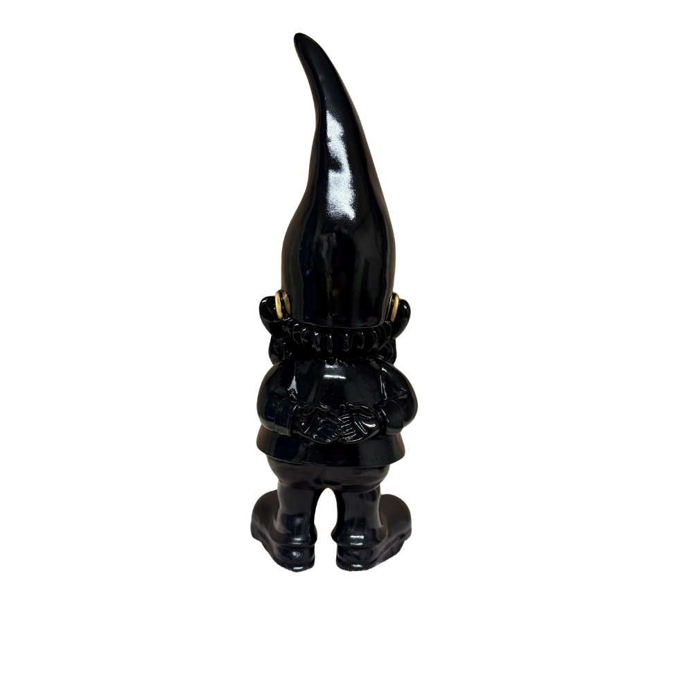 Decoratief Beeld - Kabouter Met Zonnebril - Polyresin - 28 cm (nieuw)