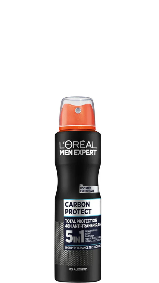 L'Oréal Men Expert Deodorant Spray Carbon Protect 150 ml - K Drogerie