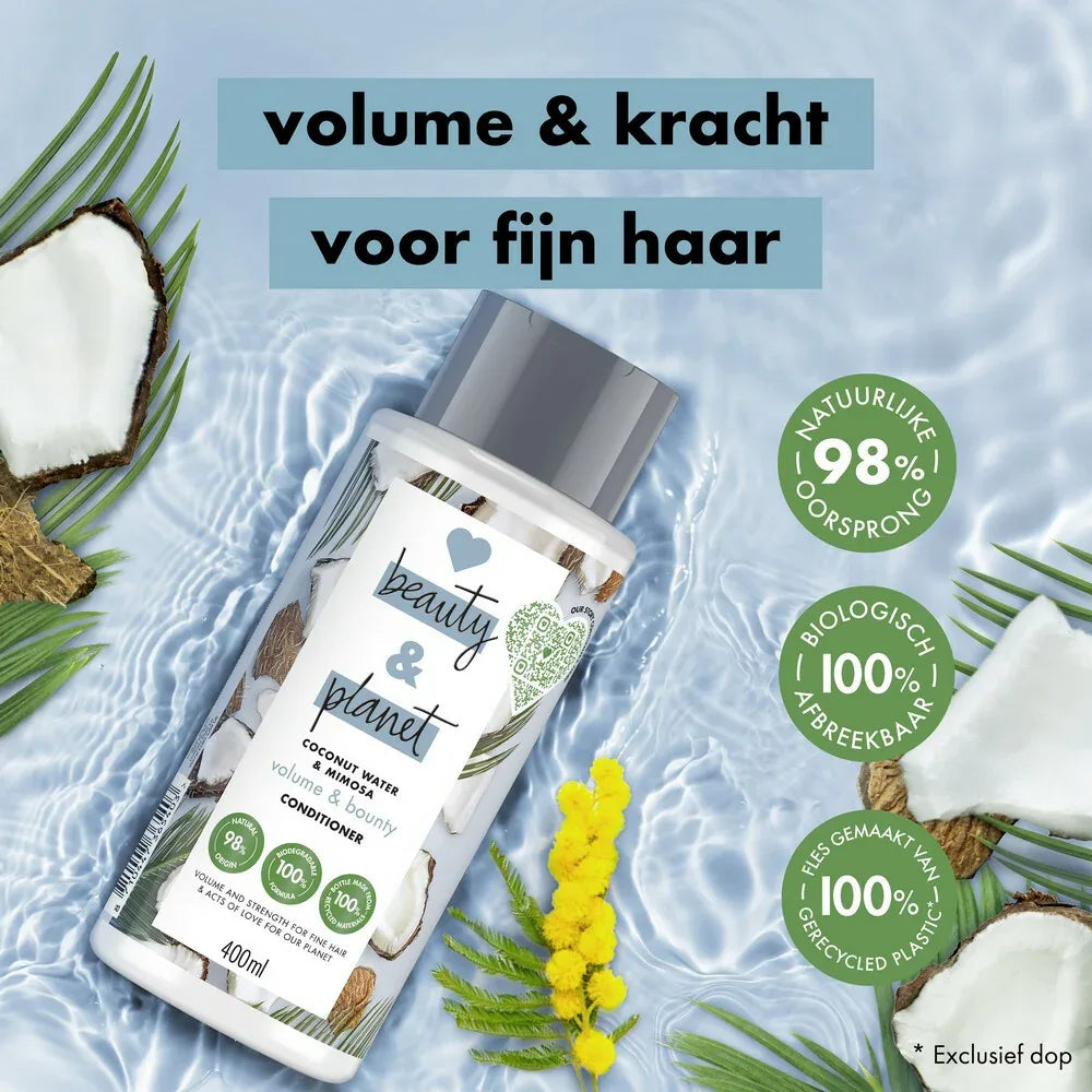 Love Beauty and Planet Conditioner Coconut Water & Mimosa Flower 400 ml - K Drogerie
