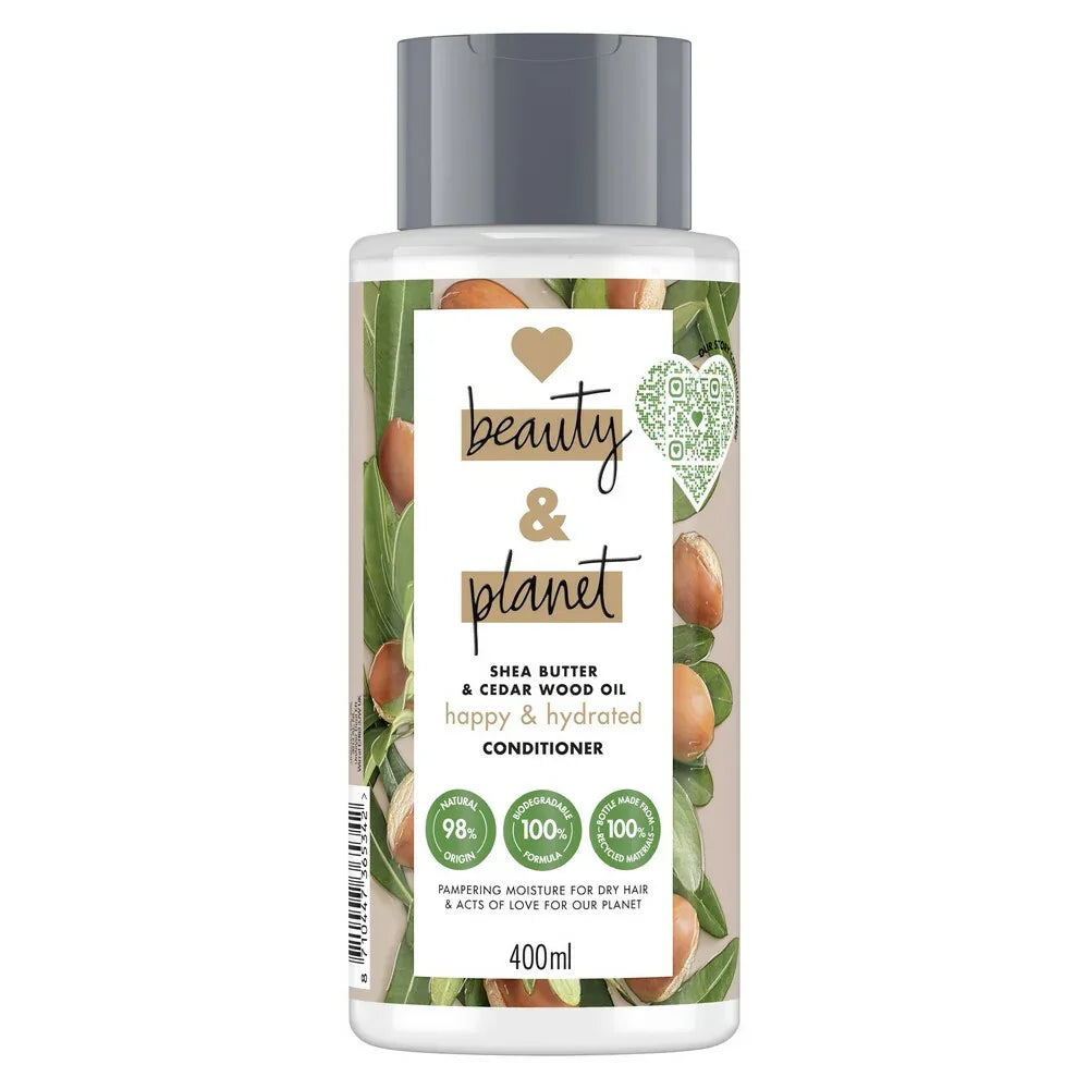 Love Beauty and Planet Conditioner Shea butter & Cedarwood 400 ml - K Drogerie