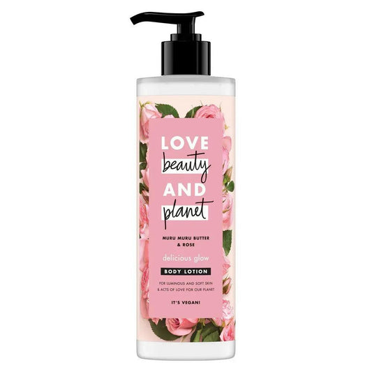 Love Beauty and Planet Body Lotion Muru Muru Butter & Rose 400 ml - hydraterende bodylotion
