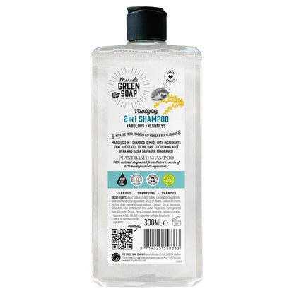 Marcel's Green Soap 2-in-1 Shampoo Mimosa & Blackcurrant 300 ml