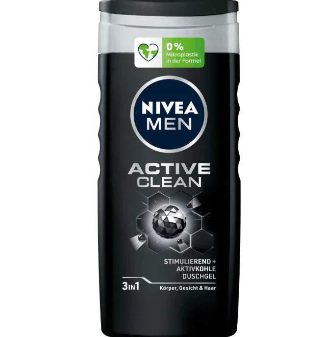 Nivea Men Douchegel Active Clean 250 ml - K Drogerie