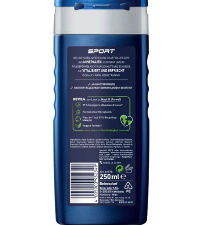 Nivea Men Douchegel Sport 250 ml - K Drogerie