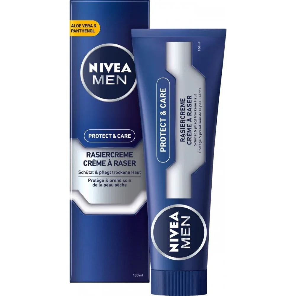 Nivea Men Protect & Care Hydraterende Scheercreme 100 ml - K Drogerie