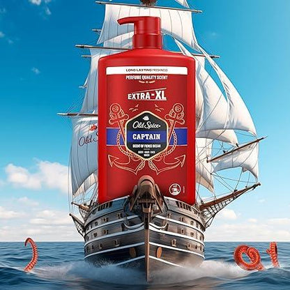 Old Spice Captain Douchegel 1000 ml - K Drogerie