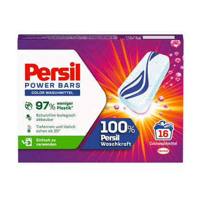 Persil Wasmiddel Power Bars Color 16 stuks - K Drogerie