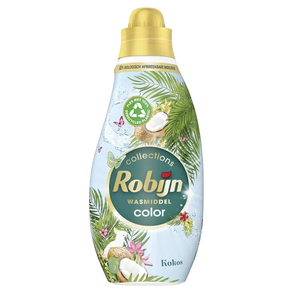 Robijn Klein & Krachtig Wasmiddel Kokos Sensation 19 Wasbeurten 665 ml - K Drogerie
