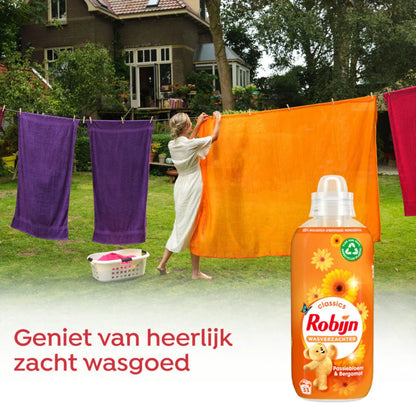 Robijn Wasverzachter Passiebloem & Bergamot 33 Wasbeurten 825 ml - K Drogerie