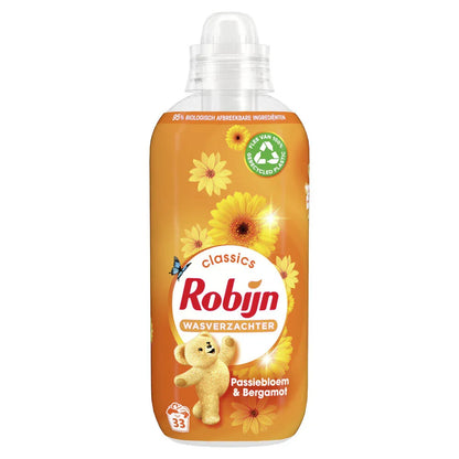 Robijn Wasverzachter Passiebloem & Bergamot 33 Wasbeurten 825 ml - K Drogerie