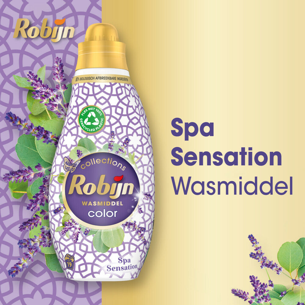 Robijn Wasmiddel Spa Sensation 665 ml 19 Wasbeurten