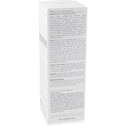 SBT Nutritive Cream Medium Anti-Drying Dagcrème 50 ml - Box achterzijde - K Drogerie