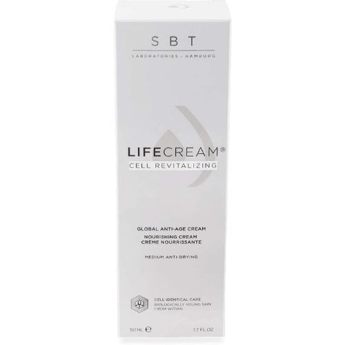 SBT Nutritive Cream Medium Anti-Drying Dagcrème 50 ml - Doos vooraanzicht  - K Drogerie