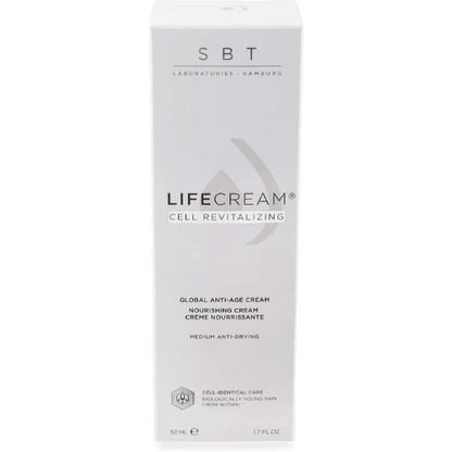 SBT Nutritive Cream Medium Anti-Drying Dagcrème 50 ml - Doos vooraanzicht  - K Drogerie