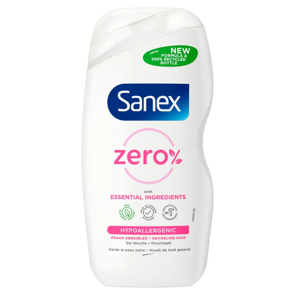 Sanex Douchegel Zero% Sensitive Skin 500 ml - K Drogerie