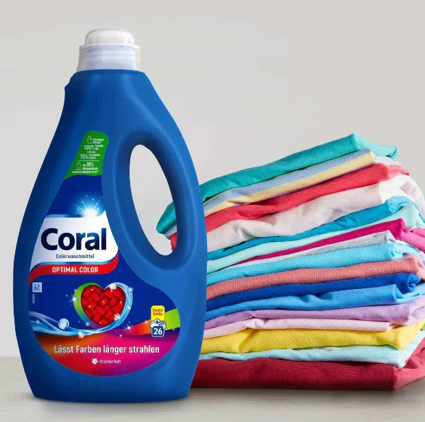 Coral Vloeibaar Wasmiddel Kleur 26 Wasbeurten - K Drogerie