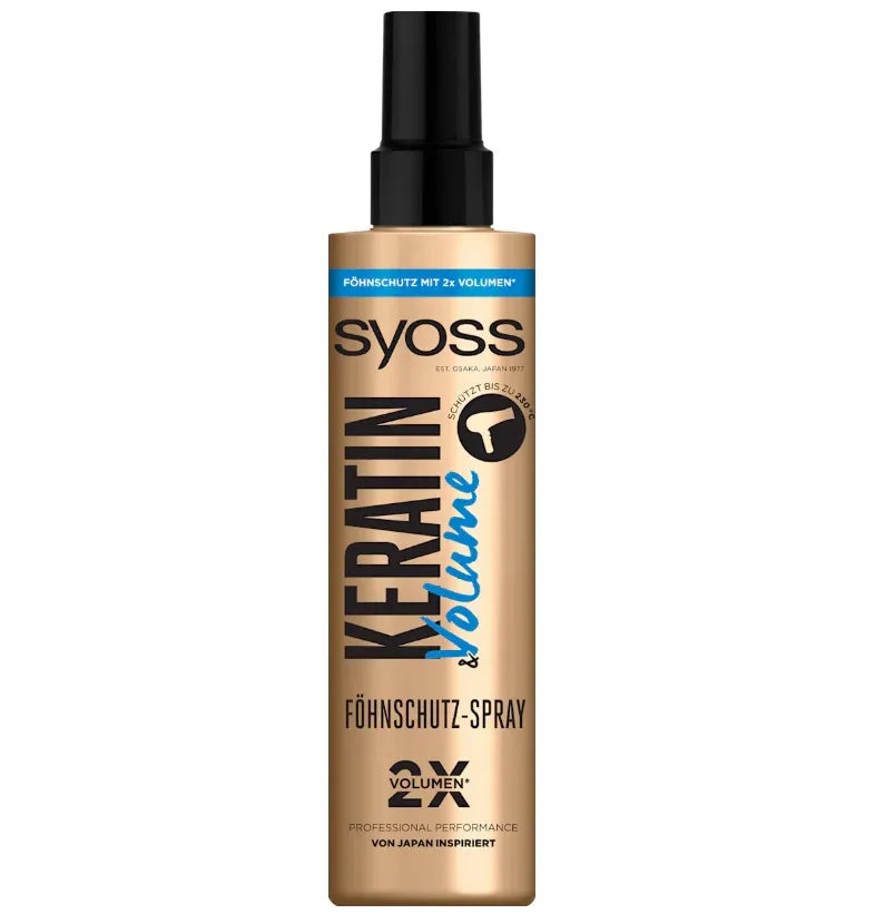 Syoss Keratin & Volume Heatprotection Spray 200 ml - K Drogerie