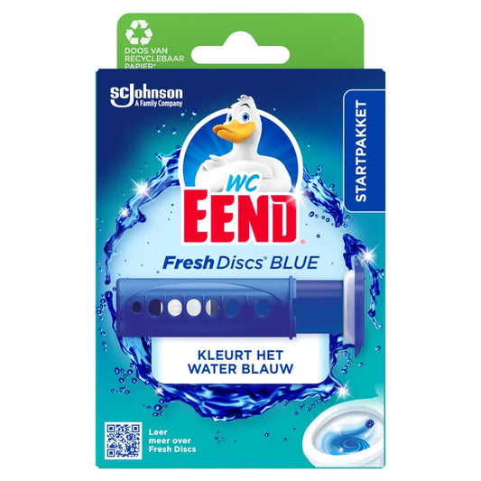 WC Eend Fresh Discs Houder Coloring Blue 36 ml - K Drogerie